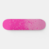 Roze minimalisme persoonlijk skateboard (Horizontaal)