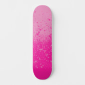 Roze minimalisme persoonlijk skateboard (Voorkant)