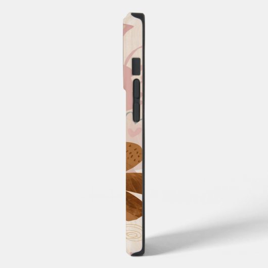 Roze minimalist Case-Mate iPhone case (Achterkant / Links)