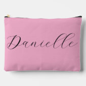  Roze Minimalistische Elegante Custom Etui (Voorkant)