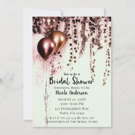 Roze Mink Roze Gouden Lichten Landelijke Klimop Br Kaart