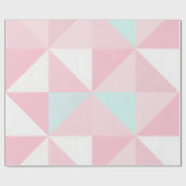 Roze Mint Abstract Populaire Collectie Cadeaupapier (Vlak)