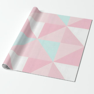 Roze Mint Abstract Populaire Collectie Cadeaupapier