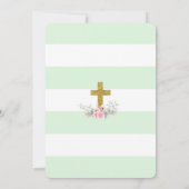 Roze, Mint & Gold Communitation Kaart (Achterkant)