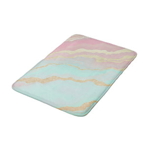 Roze Mint Goud Luxe Populaire Collectie Badmat