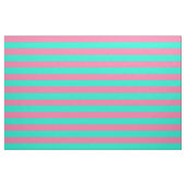Roze Mint Groen Strepen Design  Stof (Fat Quarter)