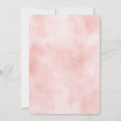 Roze Miss ONEderful Girl First Birthday Kaart (Achterkant)