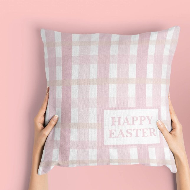Roze Mix Plaid Kussen (Creator heeft geüpload)
