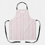 Roze Mix Plaid Schort (Voorkant)