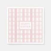 Roze Mix Plaid Servet (Voorkant)