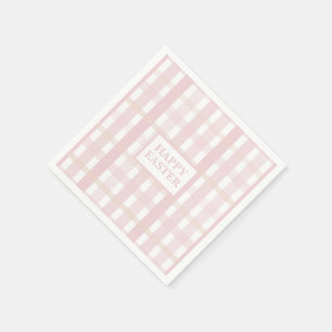 Roze Mix Plaid Servet