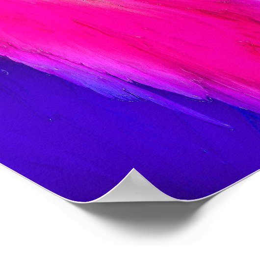 Roze mix poster (Hoek)