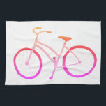 Roze mobre fiets velo keukenhanddoek<br><div class="desc">Decoreer uw keuken met deze coole roze,  roze,  nederlandse fietshanddoek. Het maakt een geweldig huishouden of bruiloft cadeau! Bekijk mijn winkel voor meer overeenkomende kleuren en patronen. U kunt het aanpassen en tekst ook toevoegen. Bekijk mijn winkel voor veel meer kleuren en patronen!</div>