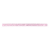 Roze Mod Polka Dot Baby shower Satijnen Lint (Voorkant)