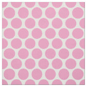 Roze Mod Stippen Stof (Swatch)