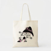 Roze Mode Canvas tas (Voorkant)