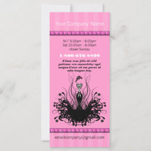 Roze Mode Diva Rack Kaart