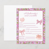 Roze Mode Girl Birthday Word Scramble Activity (Voorkant / Achterkant)