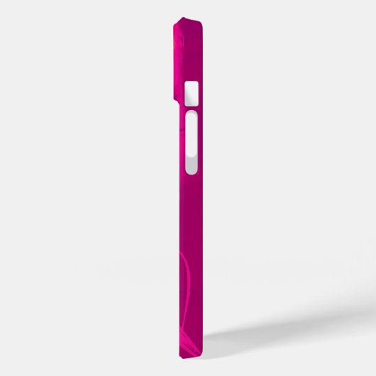 Roze mode met glamour Case-Mate iPhone case (Achterkant / Links)
