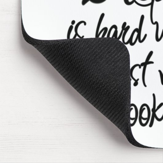 Roze Mode Mousepad Muismat (Hoek)