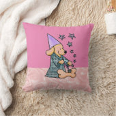 Roze Modern Birth Baby voor kinderen Kussen (Deken)