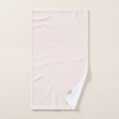 Roze Modern Minimalistisch Bad Handdoek (Handdoek)