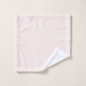 Roze Modern Minimalistisch Bad Handdoek (Wasdoekje)
