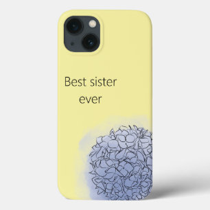 Roze moderne afbeelding van legant blauw, gebrand, Case-Mate iPhone case
