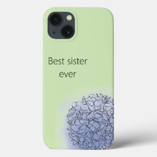Roze moderne afbeelding van legant blauw, gebrand, Case-Mate iPhone case