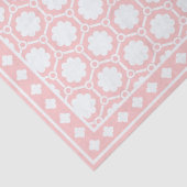 Roze Moderne Been Inleg Decoupage Papier (Detail)