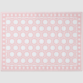 Roze Moderne Been Intarsia Decoupage Papier