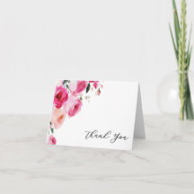 Roze Moderne Bloem Bat Mitzvah