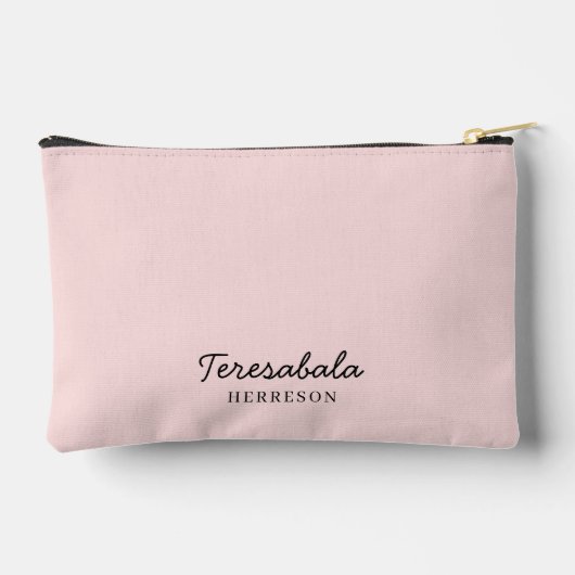Roze moderne bruidsmeisje script ontwerp etui (Achterkant)