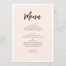 Roze moderne bruiloft. Eenvoudige blush minimalist