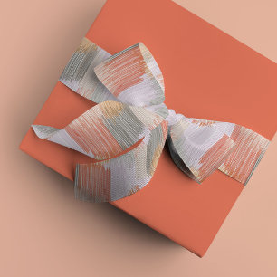 Roze, moderne buitenste laag satijnen lint