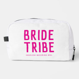 Roze Moderne Chic Bruid Stam Bruidsmeisje Cadeau Toilettasje