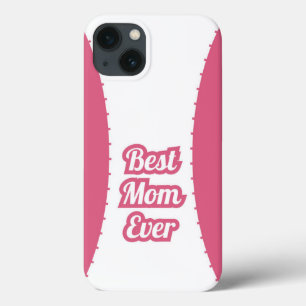 Roze moderne iPhone-hoesje 'Beste moeder ooit' Case-Mate iPhone Case