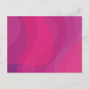 Roze, moderne, koele, trendy stedelijke golvende i briefkaart