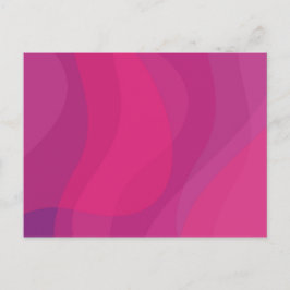 Roze, moderne, koele, trendy stedelijke golvende i briefkaart