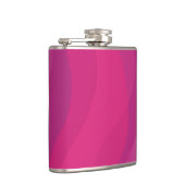 Roze, moderne, koele, trendy stedelijke golvende i heupfles (Rechts)