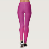 Roze, moderne, koele, trendy stedelijke golvende i leggings (Achterkant)