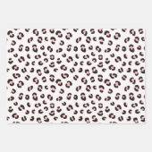 Roze Moderne Luipaard Patroon Inpakpapier Vel (Voorkant)