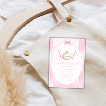 Roze Moderne Meisje Boog Aziatische Dumpling Baby 