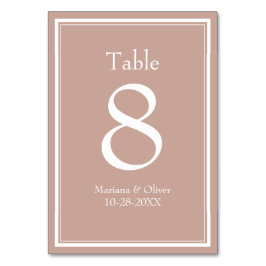 Roze moderne minimalistische bruiloft kaart