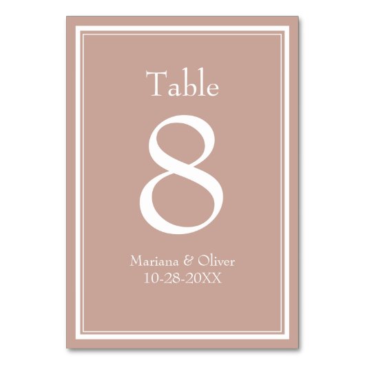 Roze moderne minimalistische bruiloft kaart (Achterkant)