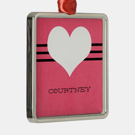 Roze moderne Ornament (Rechts)