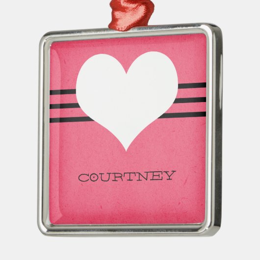 Roze moderne Ornament (Links)