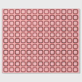 Roze moderne textuur cadeaupapier (Vlak)