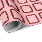 Roze moderne textuur cadeaupapier (Rol Hoek)