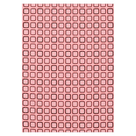 Roze moderne textuur tafelkleed (Voorkant)